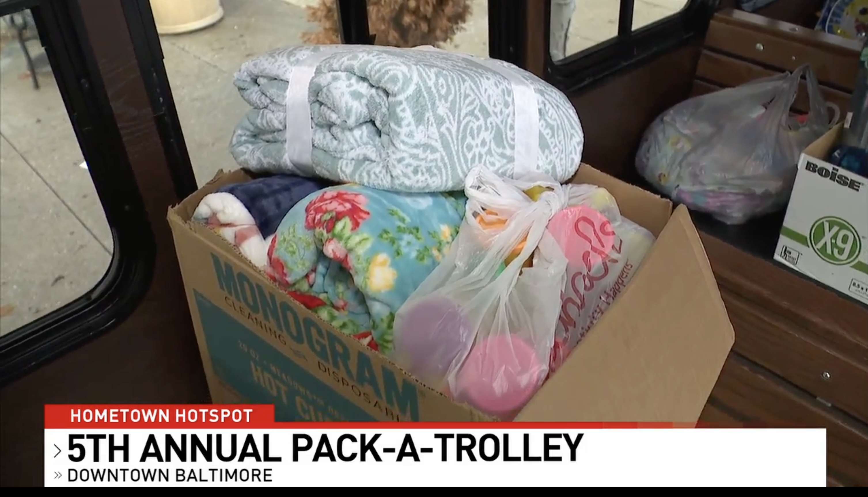 5th Annual Pack-a-Trolley event benefiting children in foster care