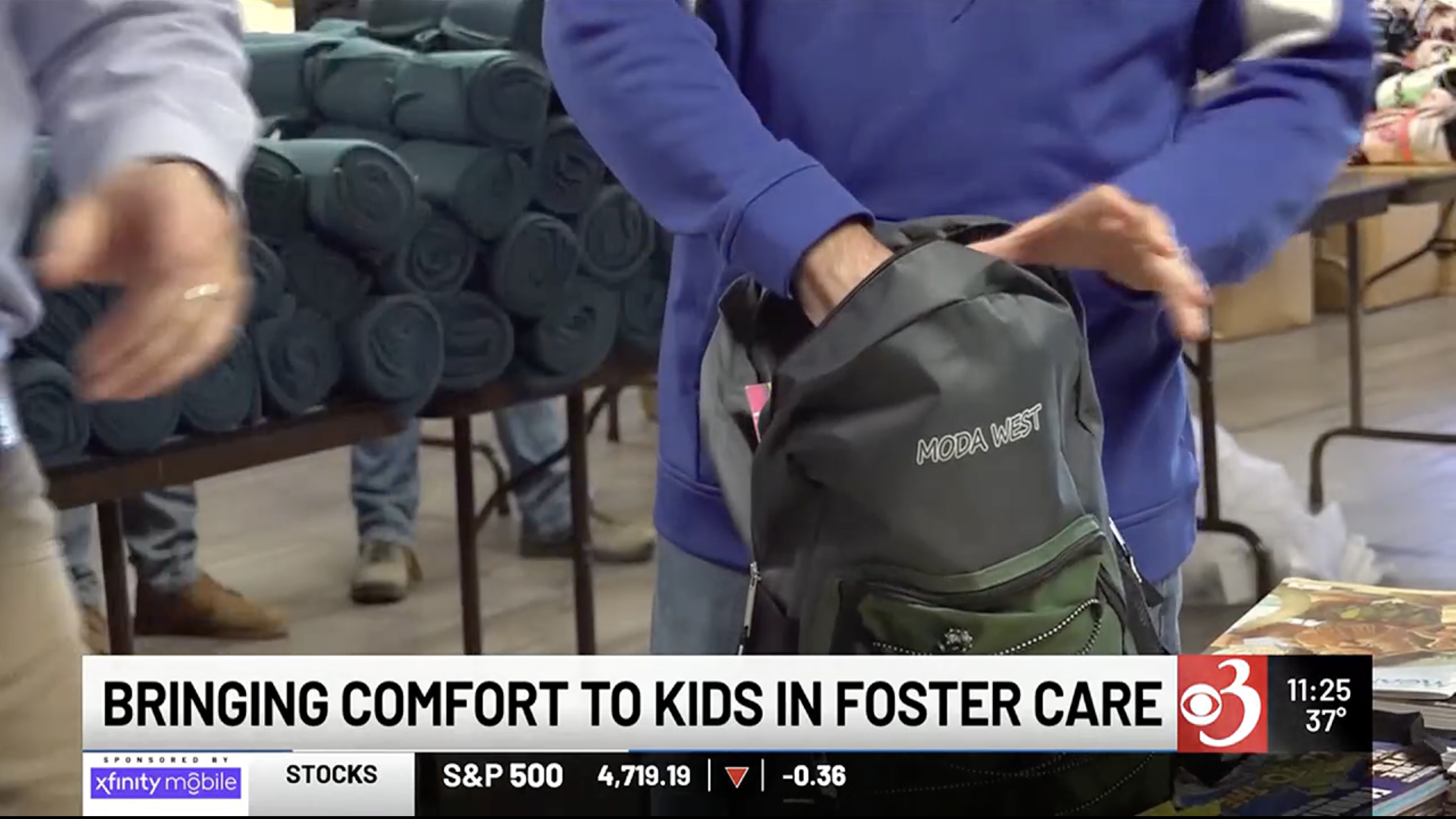 Bringing Comfort to Kids in Foster Care | Comfort Cases Featured on Channel 3