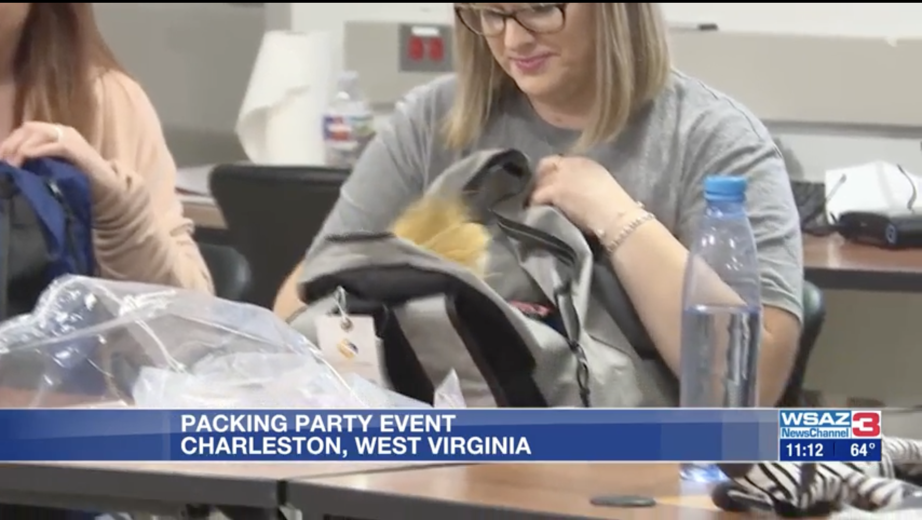 Packing Party Event in Charleston, West Virginia